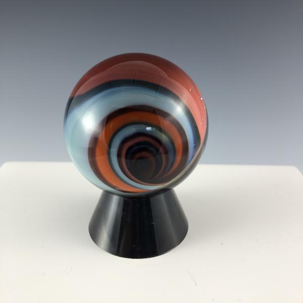 Pale Blue and Orange Vortex