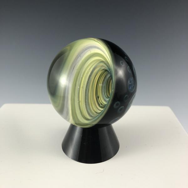 Translucent Yellow Vortex Marble picture