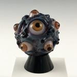 Blue Eyeball Cluster Marble