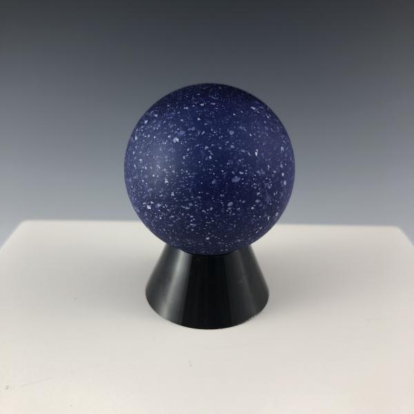 Blue and White Matte Planet Marble