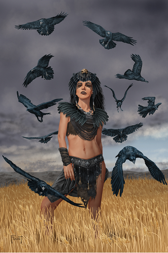 Raven Seer Print picture