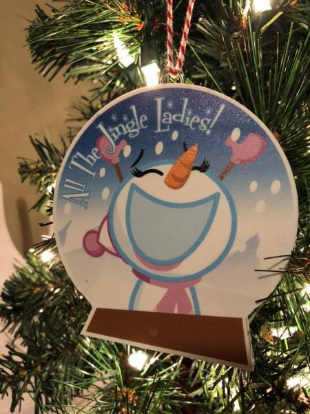 Jingle Ladies Xmas Ornament
