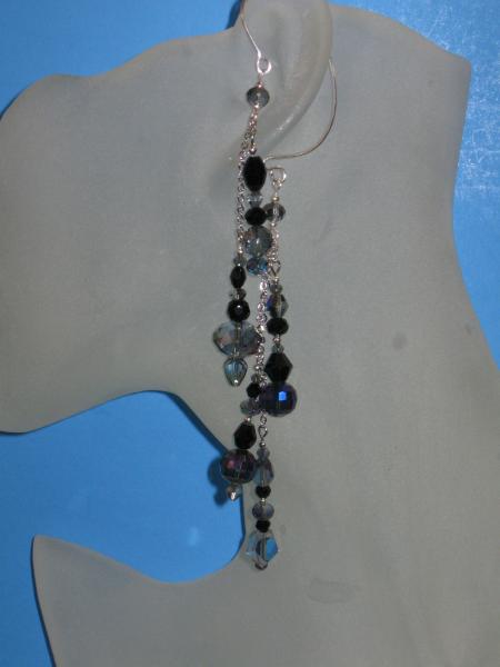 bead ear wrap15 Purple Shadow