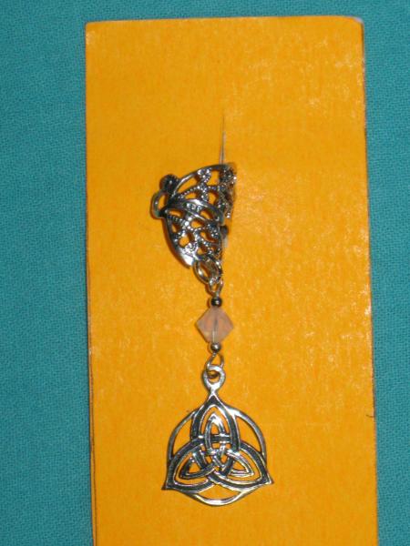 sterling silver ear cuff 4-celtic picture