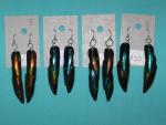 beetle wing earrings 5-8