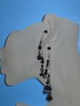 bead ear wrap 11 Blue/Purple