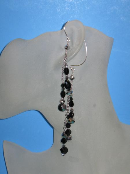 bead ear wrap 4 black picture