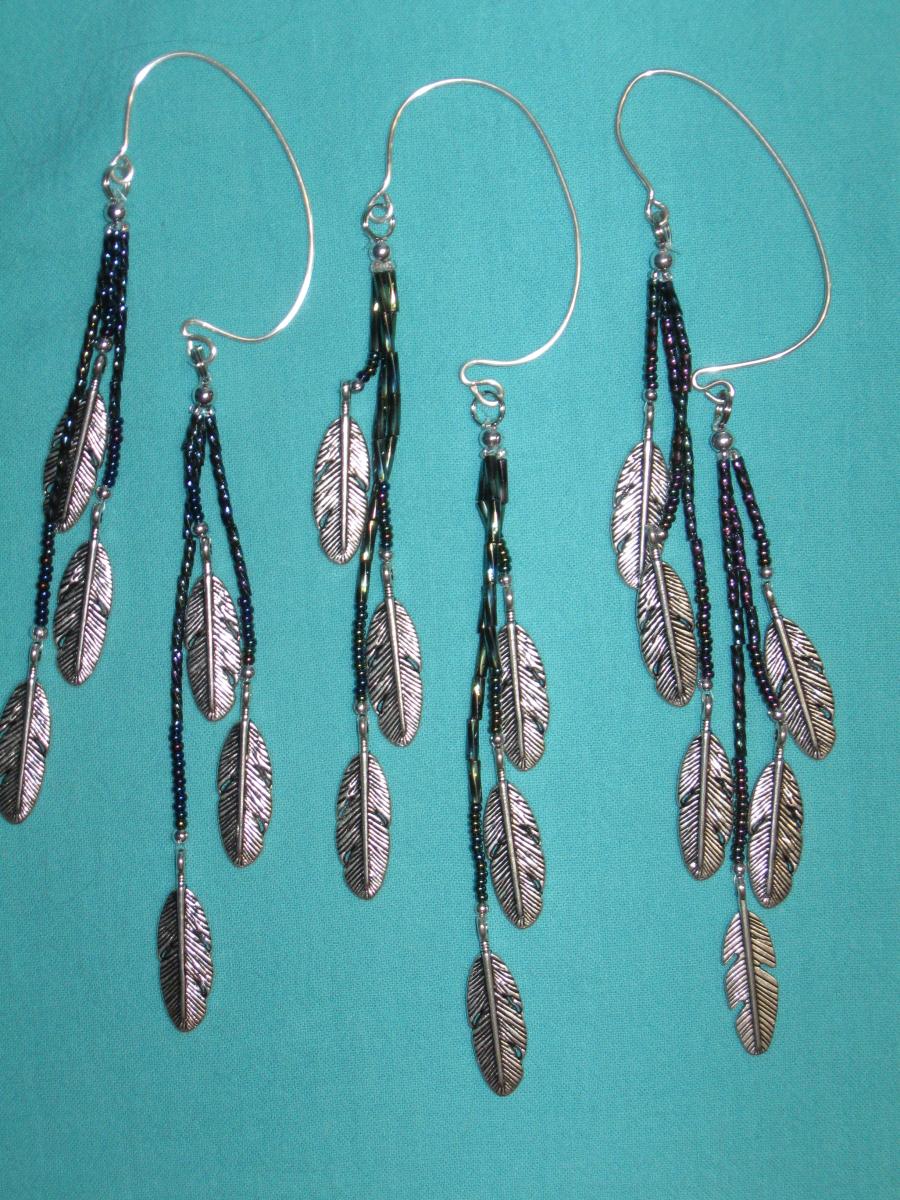 ear wraps 3- feather picture
