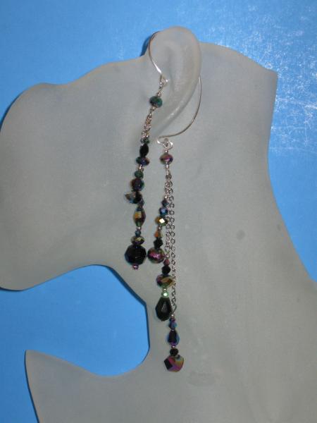 bead ear wrap 7 mardi gras