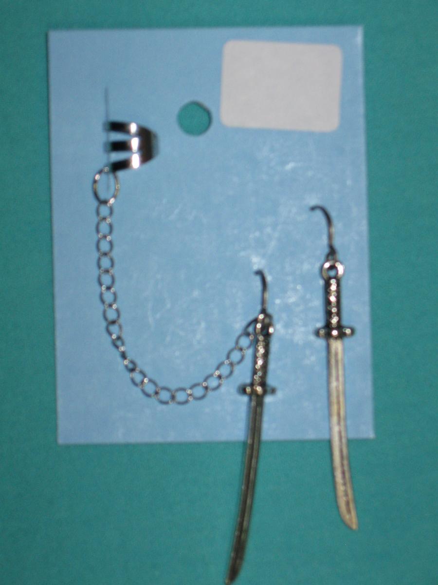 charm cuff and earrings 9 picture