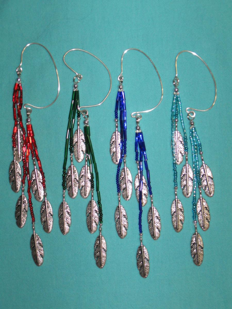 ear wraps 3- feather picture