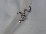 sterling silver snake ear cuff