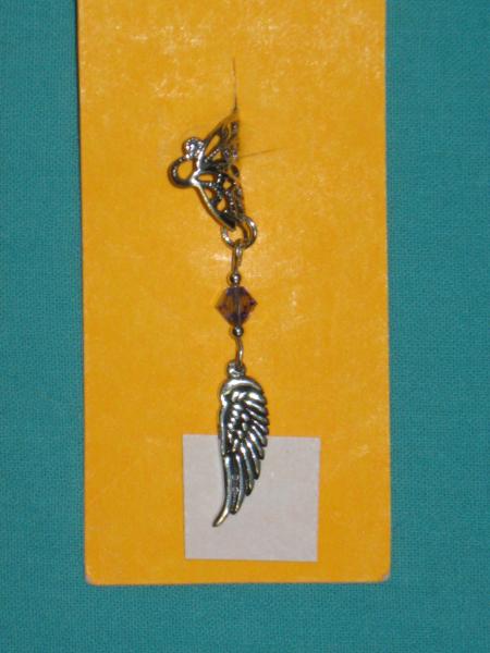 sterling silver ear cuff  14-wing