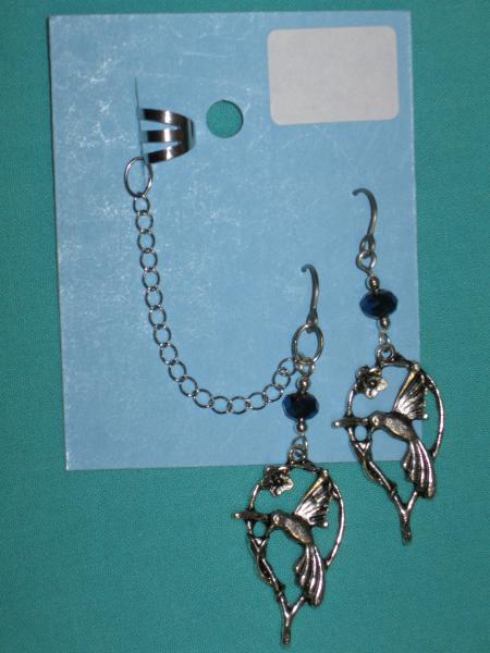 charm cuff and earrings 3  the Birds picture