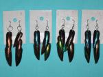 beetle wing earrings 1-4