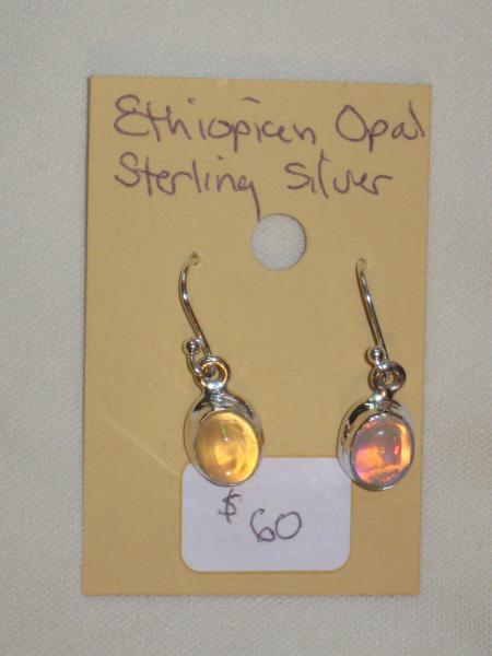 fancy sterling silver earrings picture