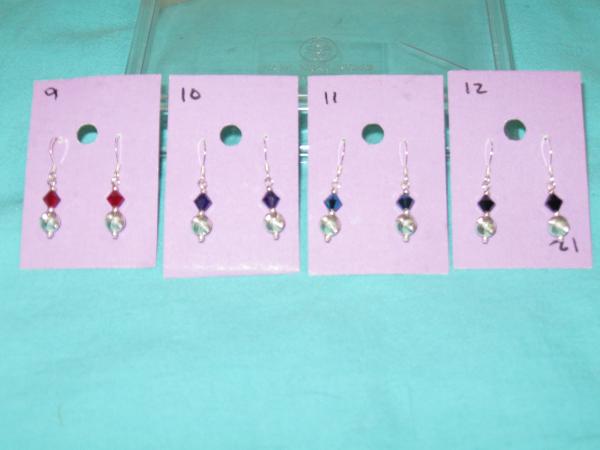 sterling silver and austrian crystal earrings 3