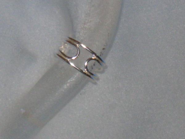 sterling silver simple cuff picture