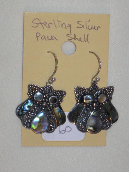fancy sterling silver owl earrings 10 picture