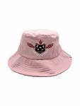 Flying Feline 100% Cotton Embroidered Bucket Hat