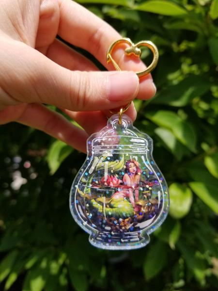 Holographic Mermaid Charms