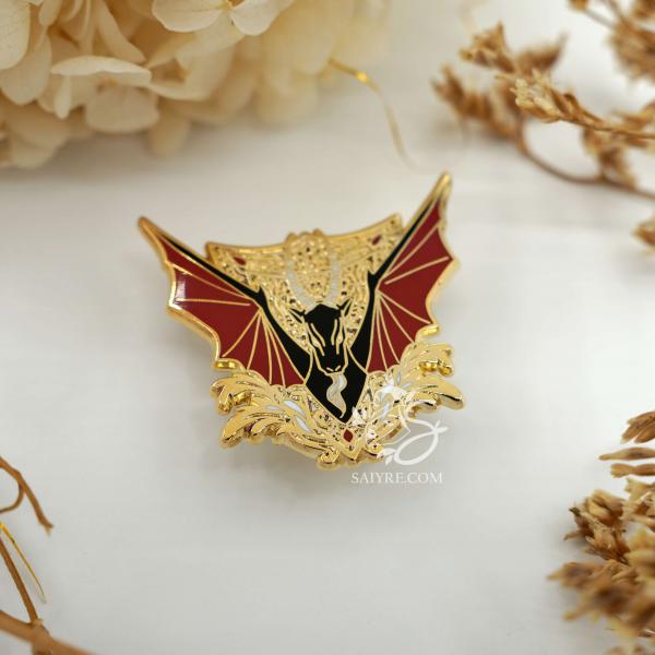 Jersey Devil Enamel Pin | Cryptid Collection | picture