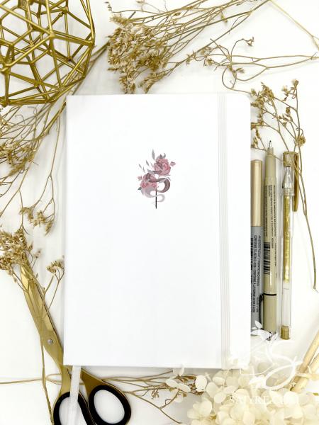 Serpent Blossom Hard Cover Notebook picture