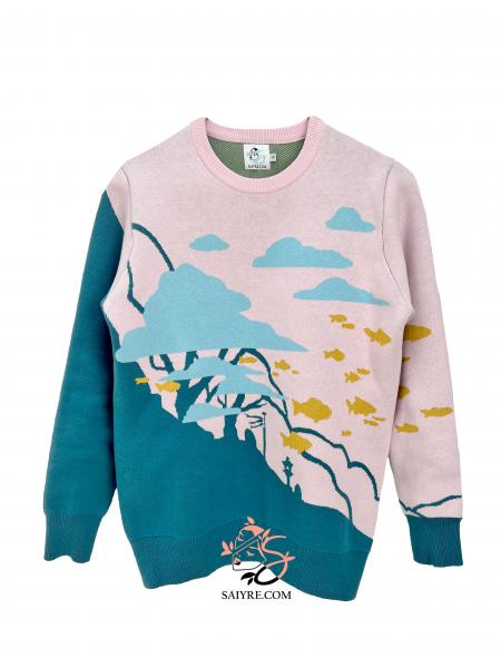Fishscape 100% Cotton Sweater