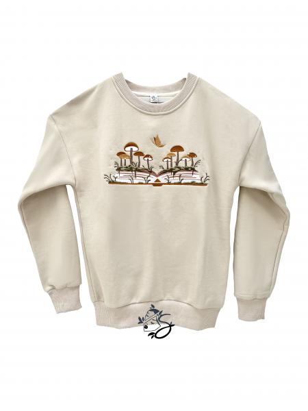 Overgrowth 100% Cotton Embroidered Sweatshirt