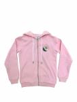 Year of the Rabbit Pink Embroidered Hoodie