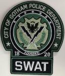 BATMAN: City of Gotham Police Department SWAT - Iron-On Uniform Patch