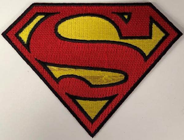 SUPERMAN Logo - DC Comics - Iron-On Patch picture