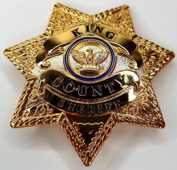 King County Sheriff (Walking Dead) Prop Badge picture