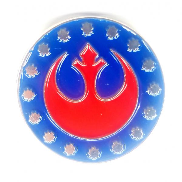 Star Wars: Rebel Seal (Red and Blue) Enamel Pin picture