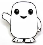 Doctor Who: Adipose Enamel Pin