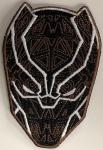 BLACK PANTHER "Face" - Marvel Comics and Movie Series  - Iron-On Patch