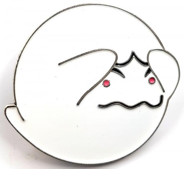 Shy Boo Ghost Enamel Pin