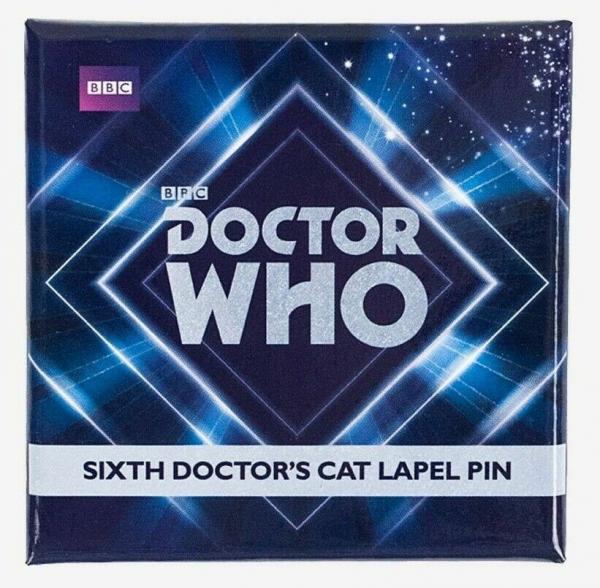 Doctor Who: Sixth Doctor's (Colin Baker) Full-Size Cosplay Cat Lapel Pin picture