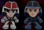 Robotech - 10 Inch Plush Set (Rick Hunter & Roy Fokker)