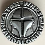 STAR WARS TV Series The MANDALORIAN - 3D Logo Metal Lapel Pin
