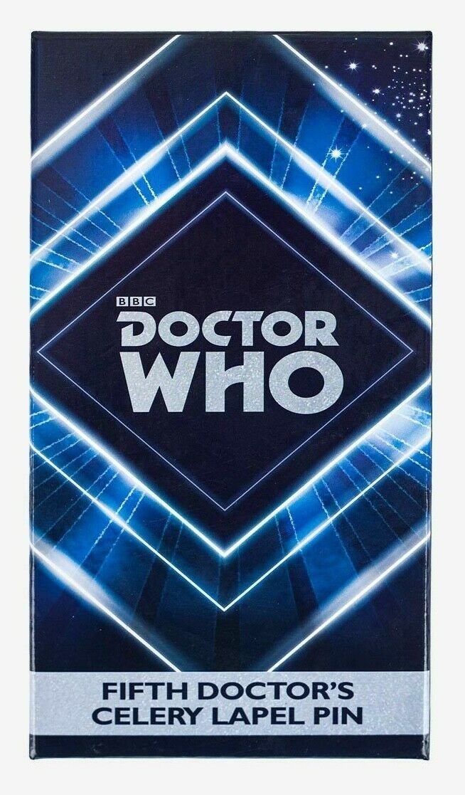 Doctor Who Fifth Doctor's (Peter Davison) Full-Size Cosplay Celery Lapel Pin picture