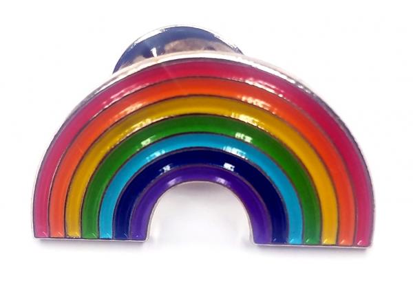 Rainbow Pride Enamel Metal Lapel Pin picture