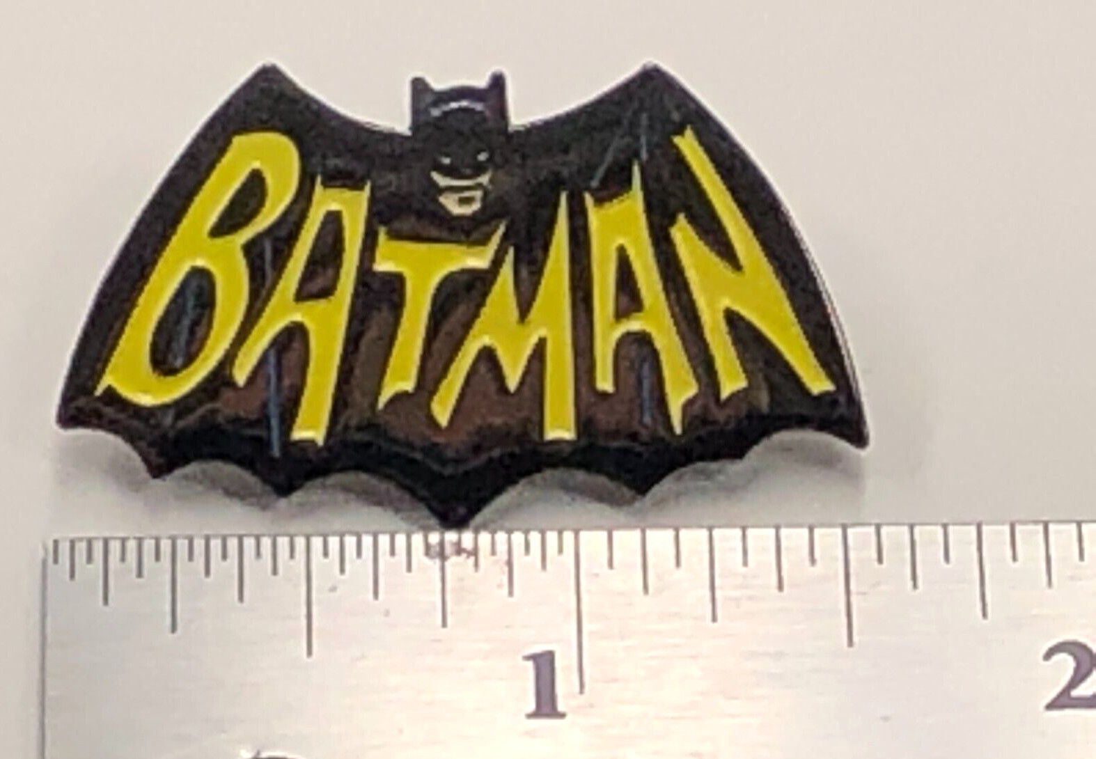 BATMAN 1966 TV Series Metal Lapel Pin set (Adam West & Burt Ward) picture