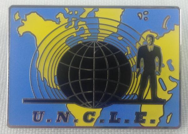 Man From Uncle - U.N.C.L.E. 1960's Television Spy Series - Enamel Lapel Pin