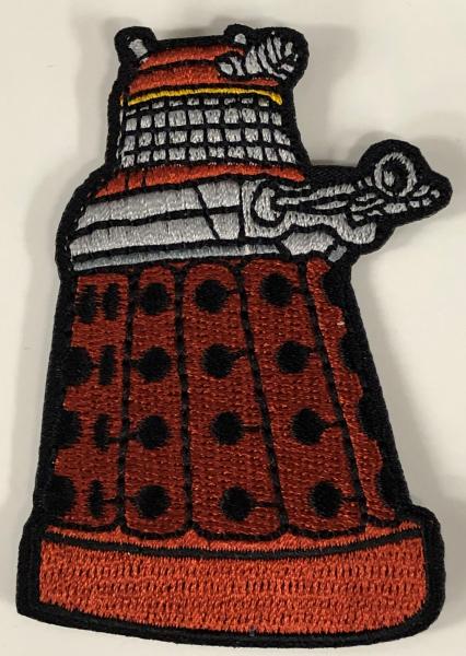 Doctor Who - DALEK (RED) - Iron-On Patch picture