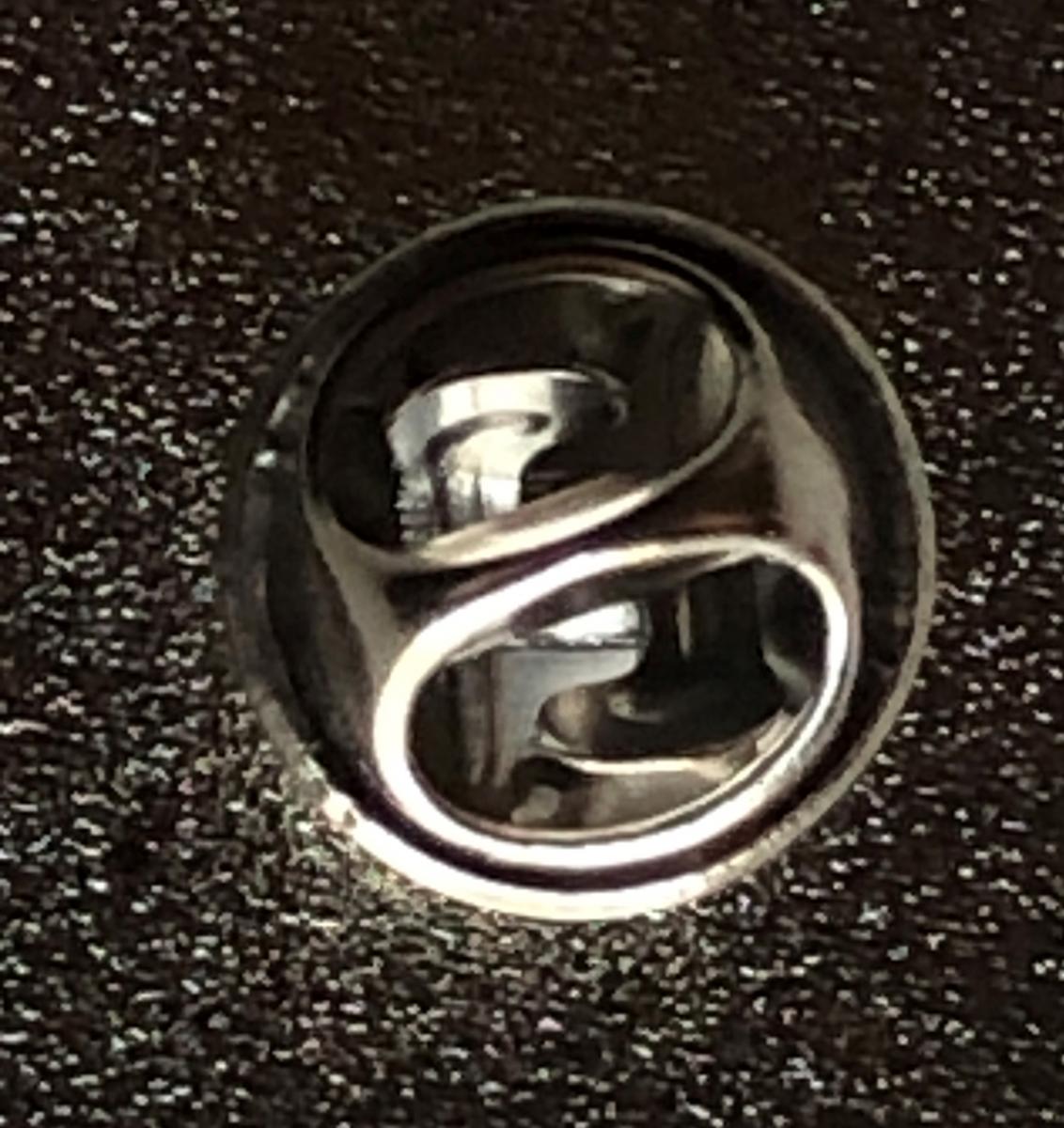 Doctor Who TV Series Metal Lapel Pin - TOMB OF THE CYBERMEN Emblem picture