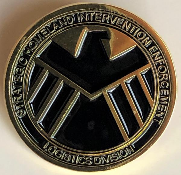 S.H.I.E.L.D. Logo - Based on the Marvel Comics, Movie and TV Series - Metal Enamel Lapel Pin picture