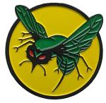 GREEN HORNET - Radio & TV Series Metal Art Lapel Pin (Van Williams & Bruce Lee)