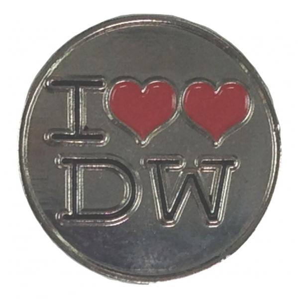 Doctor Who: "I Heart, Heart Doctor Who" Enamel Pin picture