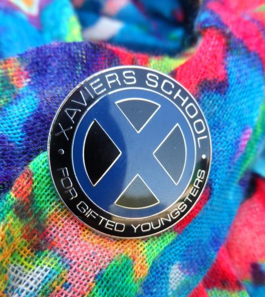 X-MEN - XAVIERS School for Gifted Youngsters - Movie & Comic series Enamel Lapel Pin